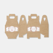 Bakery & Bloem Ambachtspapier Favor Doos Bedankdoosjes (Uitgevouwen)