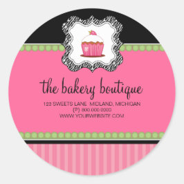 Bakery Boutique Business Stickers