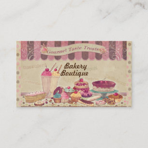 Bakery Boutique Cakes & Patisserie Visitekaartje