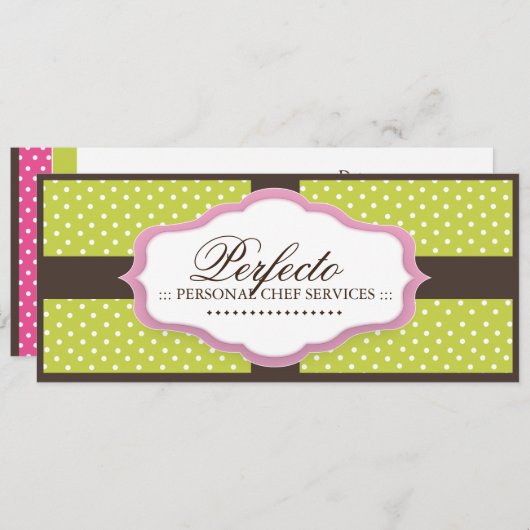 Bakery Boutique Gift Certificate (Voorkant / Achterkant)