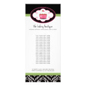 Bakery Boutique Rack Cards Reclamekaart (Voorkant)