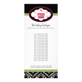 Bakery Boutique Rack Cards Reclamekaart