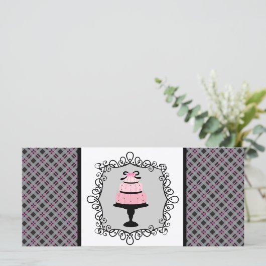 Bakery Boutique Style Cadeaubonnen (Staand voorkant)