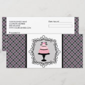 Bakery Boutique Style Cadeaubonnen (Voorkant / Achterkant)