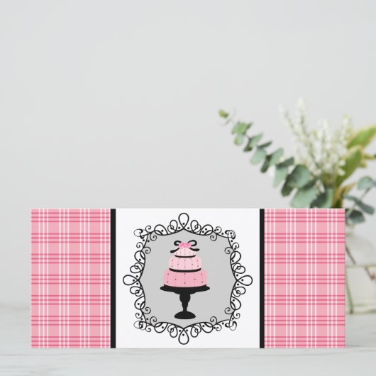 Bakery Boutique Style Cadeaubonnen (Staand voorkant)