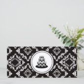Bakery Boutique Style Cadeaubonnen {Damask} (Staand voorkant)