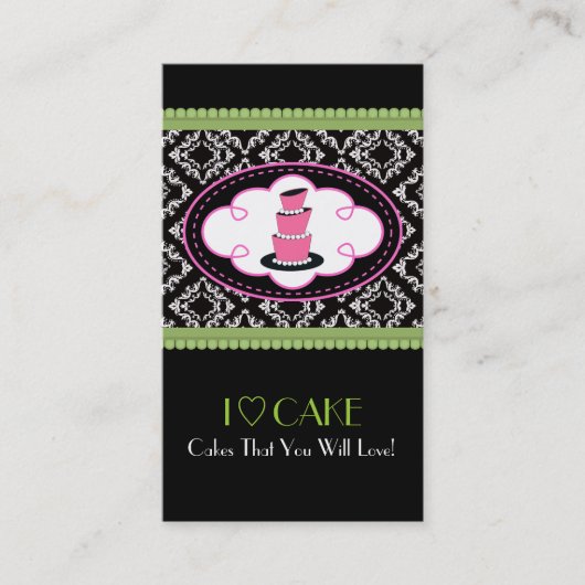 Bakery Boutique Visitekaartjes (Voorkant)