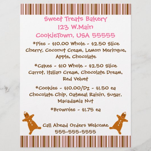 Bakery Business Flyer (Voorkant)