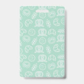 Bakery Business Foto gepersonaliseerd Badge (Achterkant)