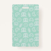 Bakery Business Foto gepersonaliseerd Badge (Achterkant)