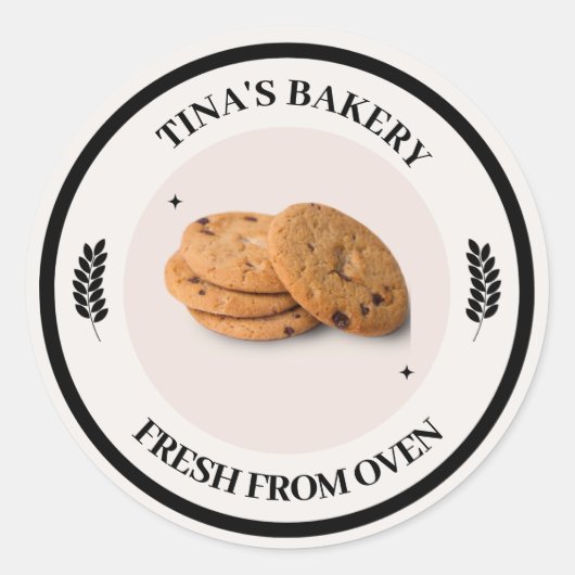 BAKERY BUSINESS STICKER (Voorkant)