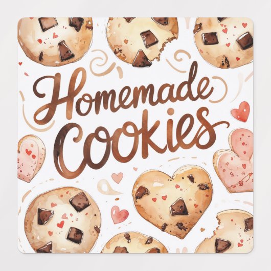 Bakery business themed stickers (Design 2)