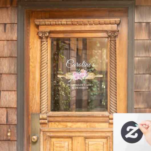 Bakery Business Window Cling Raamsticker (Huis Deur)