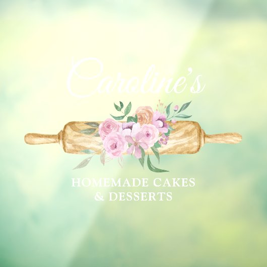 Bakery Business Window Cling Raamsticker (Vel 3)