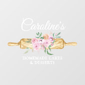 Bakery Business Window Cling Raamsticker (Vel)