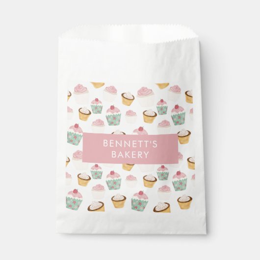 Bakery Cafe Cupcake Business Takeaway Bedankzakje (Voorkant)