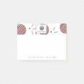 Bakery Cake Pop Strooigoed Logo Post-it® Notes (Voorkant)