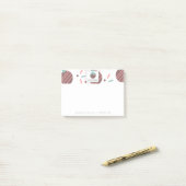 Bakery Cake Pop Strooigoed Logo Post-it® Notes (Op bureau)