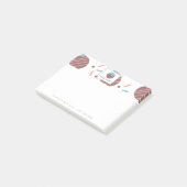 Bakery Cake Pop Strooigoed Logo Post-it® Notes (Schuin)