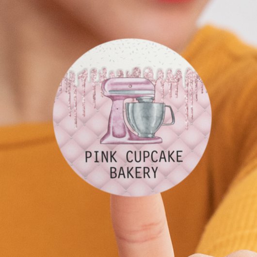 Bakery Cake-rijpglazuur Drips Cookie Label