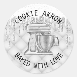 Bakery Cake-rijpglazuur Drips Cookie Label