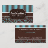 Bakery/Cakes/Sweets Creations Visitekaartje (Voorkant / Achterkant)