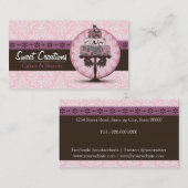 Bakery/Cakes/Sweets Creations Visitekaartje (Voorkant / Achterkant)