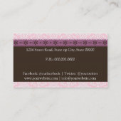 Bakery/Cakes/Sweets Creations Visitekaartje (Achterkant)