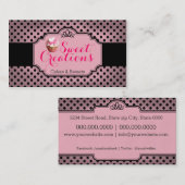 Bakery/Cakes/Sweets Creations Visitekaartje (Voorkant / Achterkant)