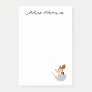 Bakery Chef Post-it® Notes