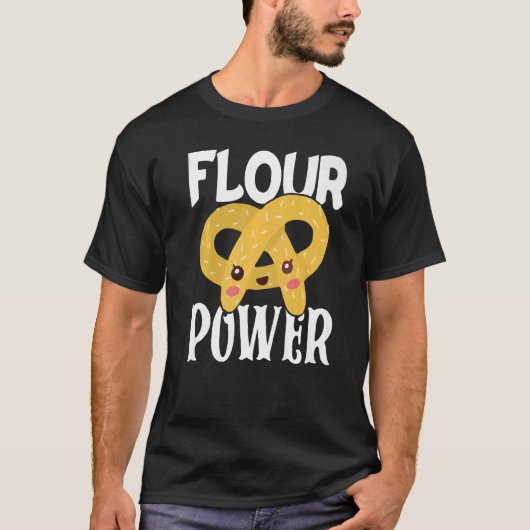 Bakery Donut Baking Flour Power Confectioner Cake  T-shirt (Voorkant)