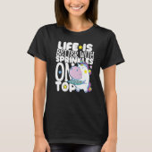 Bakery Donut Better with Sprinkles Confectioner Ca T-shirt (Voorkant)