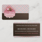 Bakery Donuts Sweet Business Visitekaartje (Voorkant / Achterkant)