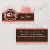 Bakery Donuts Sweet Business Visitekaartje (Voorkant / Achterkant)