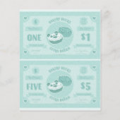 Bakery Extra Dough Play Money Flyer (Achterkant)