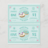 Bakery Extra Dough Play Money Flyer (Voorkant)