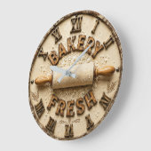 Bakery Fresh Rustic Baking Kitchen Decor Grote Klok (Hoek)