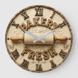 Bakery Fresh Rustic Baking Kitchen Decor Grote Klok