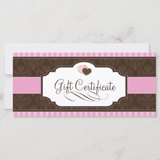 BAKERY GIFT-CERTIFICAAT (Voorkant)