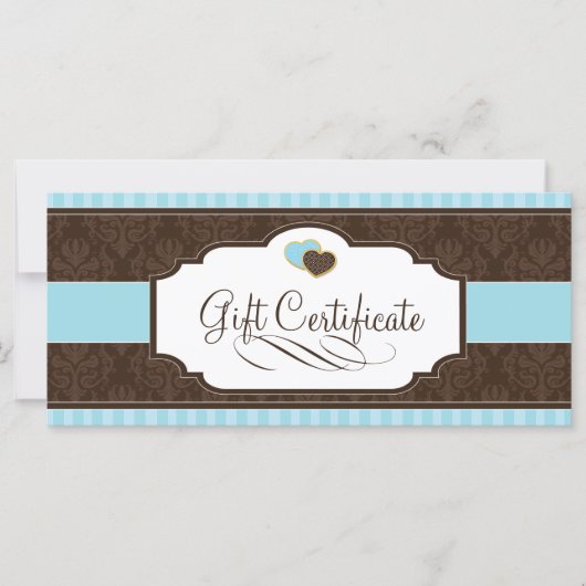 BAKERY GIFT-CERTIFICAAT (Voorkant)