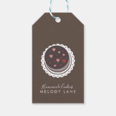 Bakery Homemade Cookies Biscuits Dolly Cadeaulabel (Voorkant)