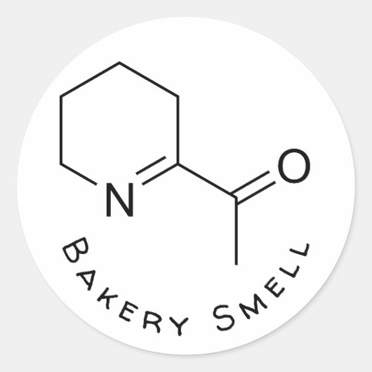 Bakery Junkie Ronde Sticker (Voorkant)