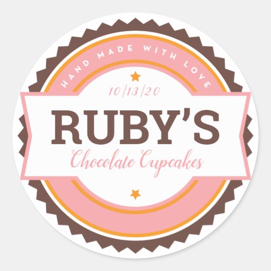 Bakery Label Keuken Sticker (Voorkant)