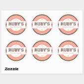 Bakery Label Keuken Sticker (Vel)