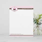 Bakery Letterhead Briefhoofd Ontwerp (Staand voorkant)