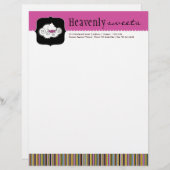 Bakery Letterhead Gepersonaliseerd Briefhoofd (Voorkant / Achterkant)