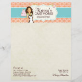 Bakery Letterhead Gepersonaliseerd Briefhoofd (Voorkant)