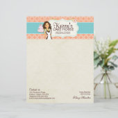 Bakery Letterhead Gepersonaliseerd Briefhoofd (Staand voorkant)