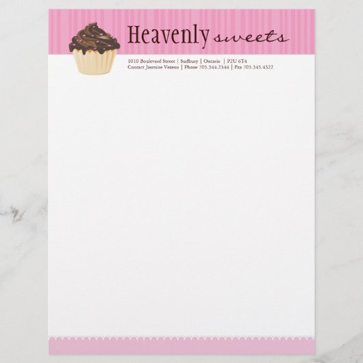 Bakery Letterhead Persoonlijk Briefhoofd (Voorkant)