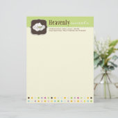 Bakery Letterhead Persoonlijk Briefhoofd (Staand voorkant)